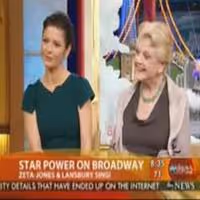 STAGE TUBE: Angela Lansbury & Catherine Zeta-Jones Appear on GOOD MORNING AMERICA Video